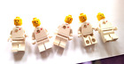 5- Lego Classic Space Minifigures  -  lot 4 white  again you are getting all 5