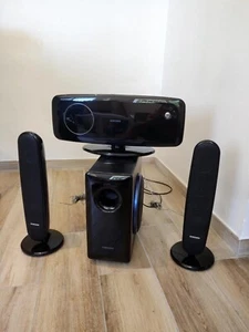 Home cinema SAMSUNG HT-Q100 N - Radio DVD 5.1 - Testé fonctionnel - Foto 1 di 12