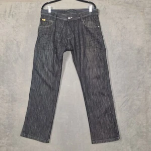 Southpole Jeans Hombre 34x30 Gris Carbón Negro Y2K - Imagen 1 de 9