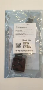 Dell DisplayPort DP Male to DVI Female Converter Adapter Cable 0Y2R1V New Sealed - Picture 1 of 4