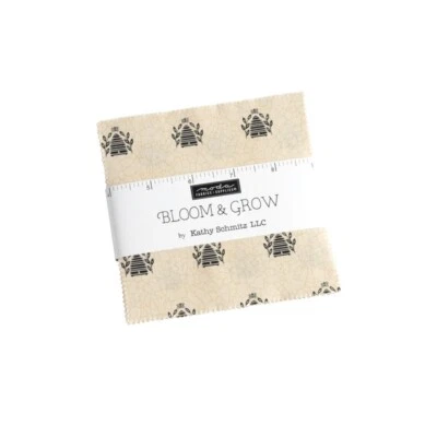 MODA Charm Pack-Bloom & Grow- Contains 42  pieces measuring 5" squares - Image 1 of 2