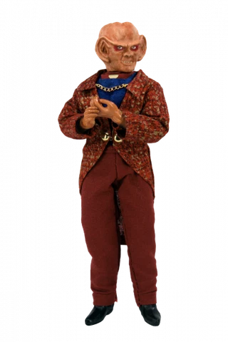 2021 Topps x Mego - Quark - Star Trek 8 in Collectible Action Figure Cover