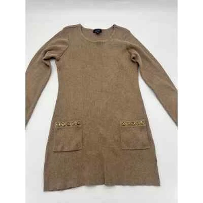 Alyx Brown Long Sleeve Sweater Dress - Изображение 1 из 4