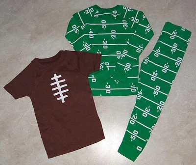 Boys Football 3 Piece Sleep Set 4T-5T - Image 1 of 2