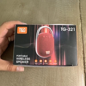 T&G TG-321 Portable Wireless Bluetooth Speaker W/ TWS FM Radio RGB LED Lights - Picture 1 of 13