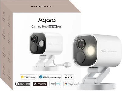 Hub de câmera True Color Night 4MP G5 Pro PoE HomeKit roteador borda rosca Zigbee - Imagem 1 de 4