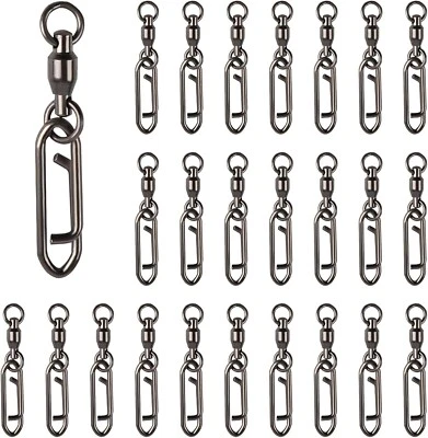 25Pcs Fishing Speed Clips Quick Change Fishing Snap Swivels Fishing Power Clips  - Image 1 of 4