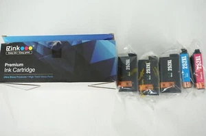 EZink 252XL E-Z Ink Ink Cartridge 252 Black Magenta Cyan - Picture 1 of 9