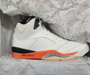 Nike Air Jordan 5 Retro Orange Blaze Athletic Shoe Unisex Men’s Sz 11.5 - Picture 1 of 6