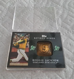 2012 Topps Retired Gold Ring #RR-RJ Reggie Jackson***202/736***MINT CONDITION* - Bild 1 von 2