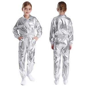 Unisex Kids Dancewear Disco Outfits Sweatpants Sweatsuit Harem Dance Collar Set - Picture 1 of 143