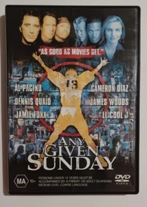 Any Given Sunday DVD GC Region 4 Al Pacino (Region 4, 2000) Free Postage - Picture 1 of 8