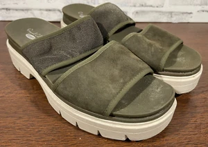 Dr. Scholls Original Collection Sandals - Womens Size 8.5M - Green - Slip On - Picture 1 of 19