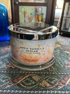 Homeworx Slatkin 4 Docht Kerze 18 oz "Spun Vanilla Sugar" NEU - Bild 1 von 3