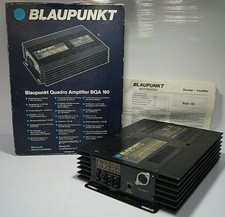 Blaupunkt Digital Power Supply AMP BQA 160 Quadro Amplifier Inkl. Anleitung |OVP