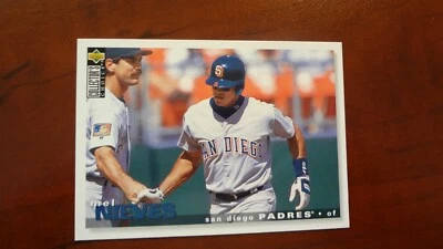 1995 UPPER DECK COLLECTOR'S CHOICE #356 MEL NIEVES  BASEBALL CARD - Image 1 of 2