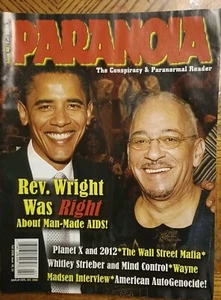 2008 Fall Issue 48 Paranoia Magazine Obama and Mentor  - Picture 1 of 8