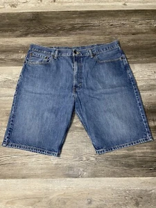 Vintage Y2K Levis 505 Jean Blue Shorts Jorts Size 38 - Picture 1 of 4