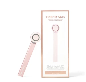 BrightenMD 4-In-1 Microcurrent Facial Device with Red Light Therapy PINK SEALED - Picture 1 of 8
