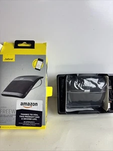 Jabra Freeway Bezprzewodowy głośnik samochodowy Bluetooth Nadajnik FM Czarny HFS100 - Zdjęcie 1 z 3