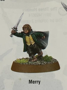 Warhammer Classic METAL Merry Breaking of the Fellowship Lord of the Rings OOP - Picture 1 of 3
