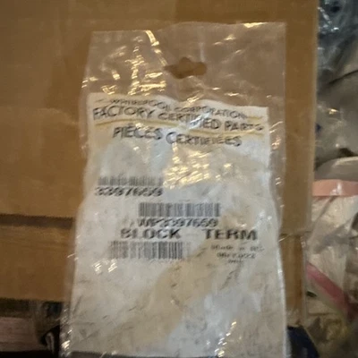 WP3397659 / 3397659 DRYER TERMINAL BLOCK - WHIRLPOOL - OEM - NEW IN PACKAGE - Image 1 of 2
