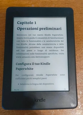 Kindle Paperwhite  2GB eBook Reader Wi-Fi - Nero - Immagine 1 di 4