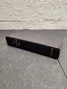 Amplified Classic Bible ~ AMPC, 1965 ~ Black Genuine Leather ~ 3rd Printing - Foto 1 di 24
