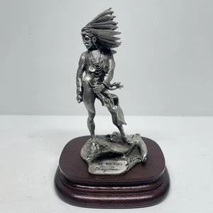 Chilmark Fine Pewter "The Victor Cheyenne" #152/2500 SIGNIERT Michael Boyett 1980 - Bild 1 von 13