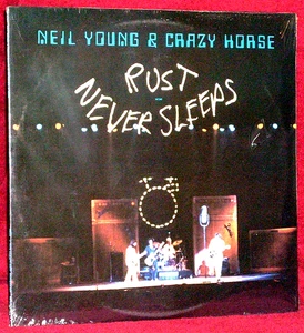 LP SEALED NEIL YOUNG & CRAZY HORSE RUST NEVER SLEEPS 1979 REPRISE ORIG PRESSING - Picture 1 of 2