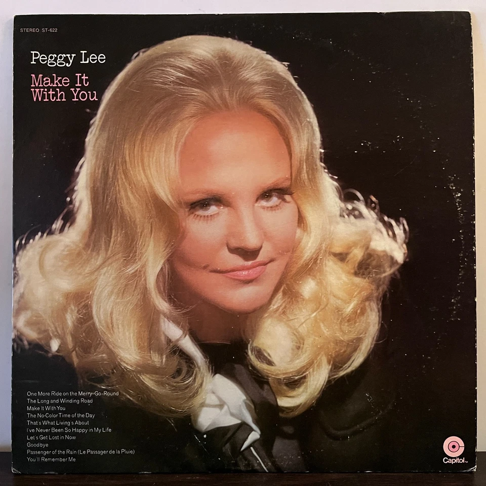 PEGGY LEE - Make It With You (1970) - 12" Vinyl Record LP - VG Foto 1 de 3
