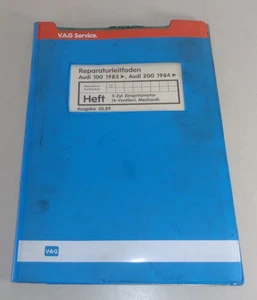 Manuale Di Officina Audi 100 / 200 C3 Tipo 44 Motore 2,2L Dal 05/1989 - Bild 1 von 1