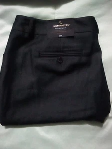 Worthington Stretch Black Dress Pants Women's Size 16s NWT - Picture 1 of 12