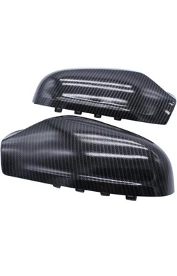 Juego de 2 cubiertas de espejo retrovisor lateral izquierdo y derecho aptas para Opel Vauxhall Astra. Foto 1 de 4