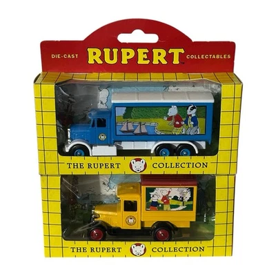 2 Lledo Die-Cast Rupert Bear Collection Model 1937 Scammell 1926 Chevrolet Van - Image 1 of 4