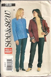 Ladies Jacket Sewing\Dressmaking Pattern B3938 - Picture 1 of 1