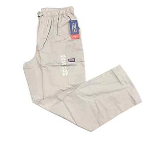 Cherokee Workwear Scrub Pants Authentic Mens Medium Grey 4000 Drawstring - Picture 1 of 5