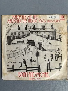 Brian and Michael Matchstalk Men (Lowry's song) 7" Hit Record ( Z ) - Picture 1 of 2