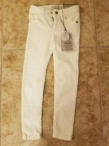 Zara girls size 5 white skinny jeans - Picture 1 of 2
