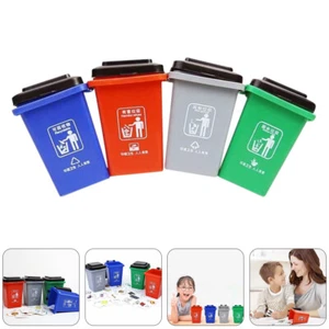 Garbage Sorting Teaching Toys and Games Child Mini Trashcan Cans - Picture 1 of 12