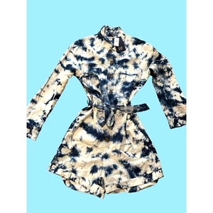 Denim Gap Tie Dye Belted Romper (Size 6) – NWT, Made in Sri Lanka 🌏(#332) - Picture 1 of 8