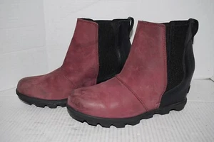 Sorel Joan of Arctic Wedge ll Impermeable Gamuza Tobillo Botas Chelsea Mujer Talla 9 - Imagen 1 de 3