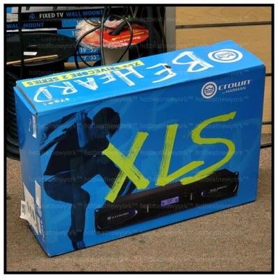 Crown Audio XLS 2502 2-Channel Stereo DriveCore Power Amplifier XLS2502 OPENBOX - Image 1 of 3