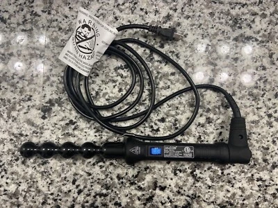 NuMe Professional 1.25" Curling Wand Dual Voltage | HB025U | Black | - Image 1 of 3