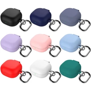 Silicone Case Cover Shell for Samsung Galaxy buds live/2/pro/2 pro/FE - Picture 1 of 13