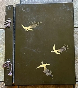 Vintage Scrap Book Album With Programs, Tickets, Postcards & More - Picture 1 of 17