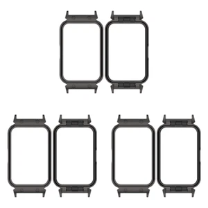 18mm Metal Watch Frame Bumper Housing Fit For Samsung Galaxy Fit3 (Black) - Zdjęcie 1 z 5