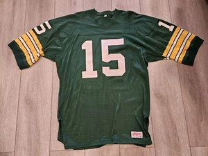 Ripon Sand Knit Green Bay Packers Bart Starr durene Authentic Jersey Rare Sz 46 - Picture 1 of 10