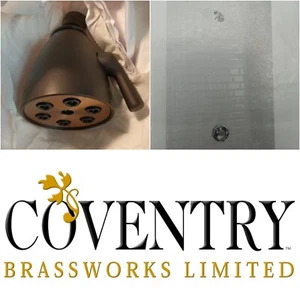 Coventry Brass Works Pressure Balance Shower w/ Lever Handle Old British Bronze - Picture 1 of 13