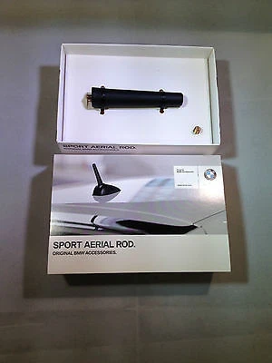 BMW (GENUINE OE) BMW AERIAL Genuine Sports Rod Short Phone+Radio Aerial/Antenna 83mm 65202296761